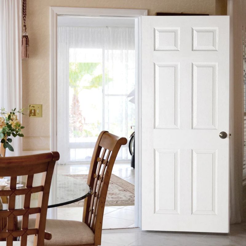 Image for LPD Textured 3 Panel White Moulded - 78In x 18In x 35mm (1981 x 457mm)