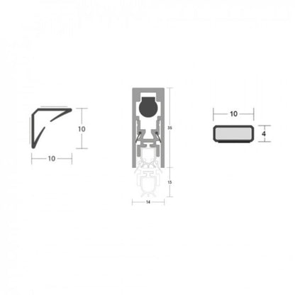 Deanta Acoustic & Fire Single Door Set 935mm