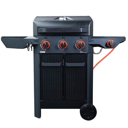 Halmo Fire 3B Cart with Side Burner