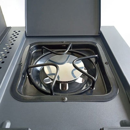 Halmo Fire 3B Cart with Side Burner