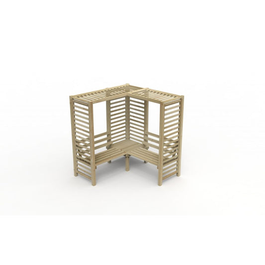 Firenze Corner Arbour 197 x 180 x 180cm