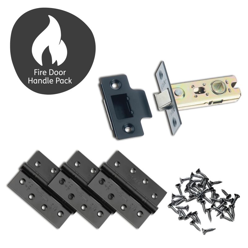Livenza Fire Door Handle Pack Latch - All Sizes