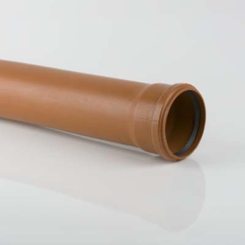 Brett Martin Underground Single Socket Pipe - 100mm x 6m – Building ...