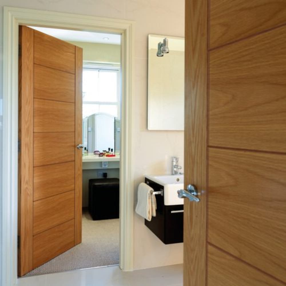 JB Kind Palomino Oak Pre-Finished Internal Door - All Sizes - JB Kind