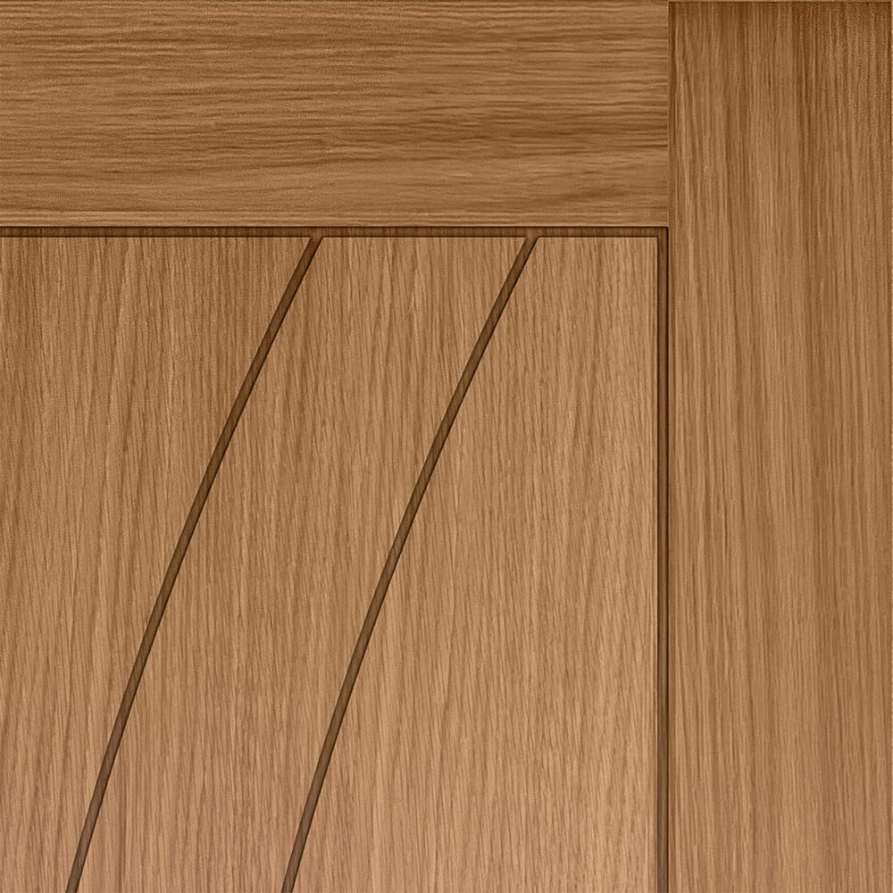 JB Kind Sicily Oak Pre-Finished Internal Door - All Sizes - JB Kind
