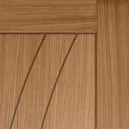 JB Kind Sicily Oak Pre-Finished Internal Fire Door FD30 - All Sizes - JB Kind