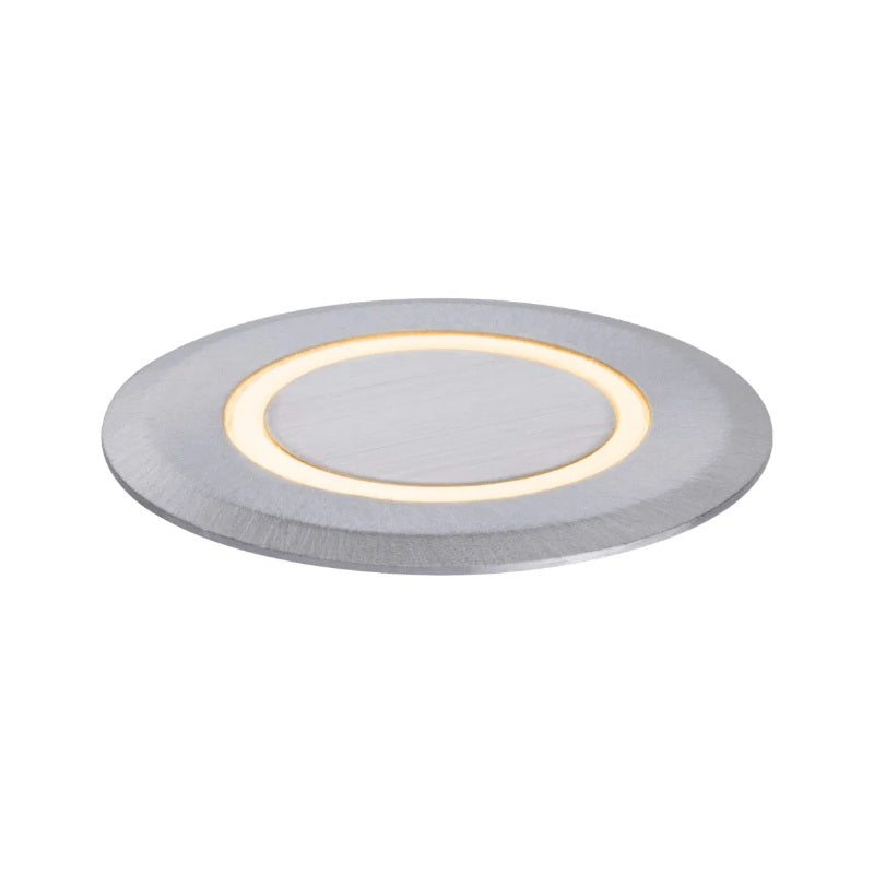 Outdoor 230V Gold LED Recessed Floor Light IP67 - Insect Friendly