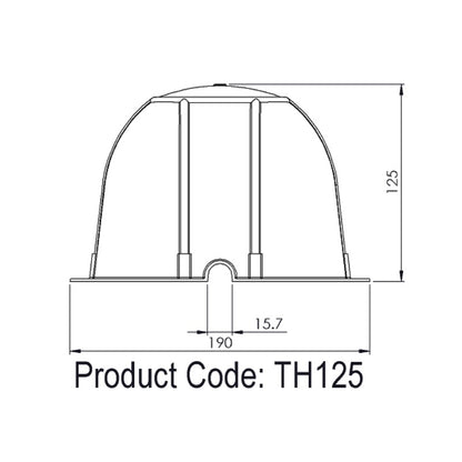 Thermahood Downlight Cover 190mm x 190mm (Pack of 10)