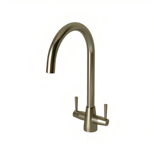 Ellis Lusso Twin Lever Kitchen Tap - All Colours