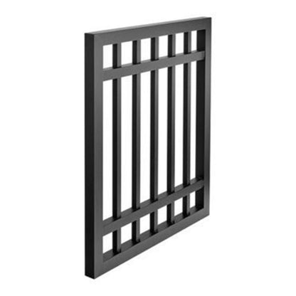 Cladco Aluminium Balustrade Handrail Gate 800mm x 950mm - Black