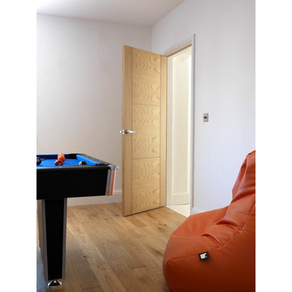 JB Kind Mistral Oak Pre-Finished Internal Fire Door FD30 - All Sizes