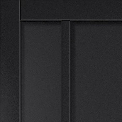 JB Kind City Black Painted Internal Door - 1981 x 762 x 35mm (78 x 30in)