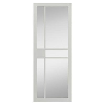 JB Kind City White Painted Clear Glazed Internal Door - 1981 x 838 x 35mm (78 x 33in)