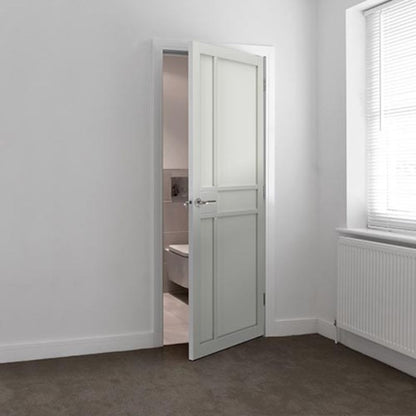 JB Kind City White Painted Internal Door - 1981 x 686 x 35mm (78 x 27in)