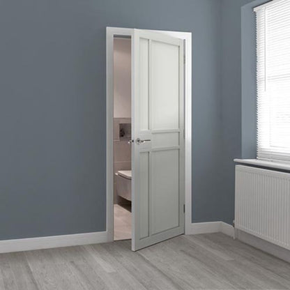 JB Kind City White Painted Internal Door - 1981 x 838 x 35mm (78 x 33in)