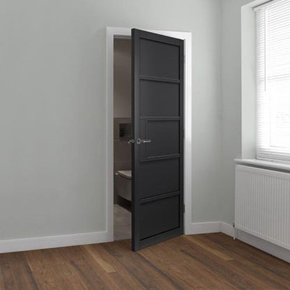 JB Kind Metro Black Painted Internal Door - 1981 x 838 x 35mm (78 x 33in)