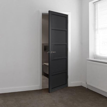 JB Kind Metro Black Painted Internal Door - 1981 x 838 x 35mm (78 x 33in)