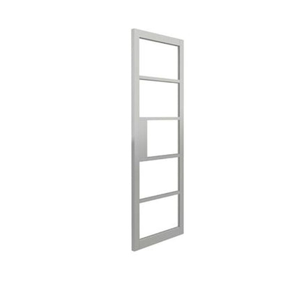 JB Kind Metro White Painted Clear Glazed Internal Door - 1981 x 686 x 35mm (78 x 27in)