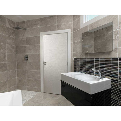 JB Kind White Moulded Ripple Internal Fire Door-78in x 33in x 44mm (1981 x 838mm)