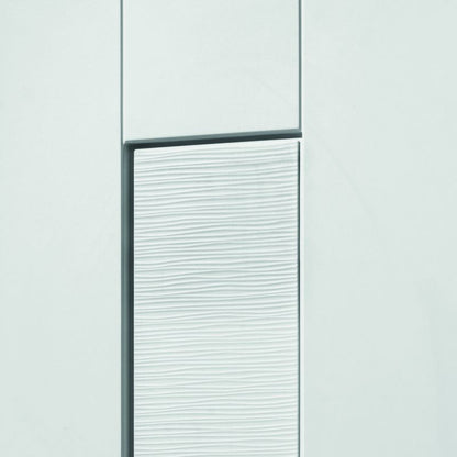 JB Kind Axis Ripple White Primed Internal Door - 1981x686x35mm