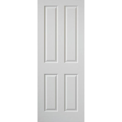 JB Kind White Textured 4 Moulded Panel Canterbury Internal Door 1981 X 762 X 35mm