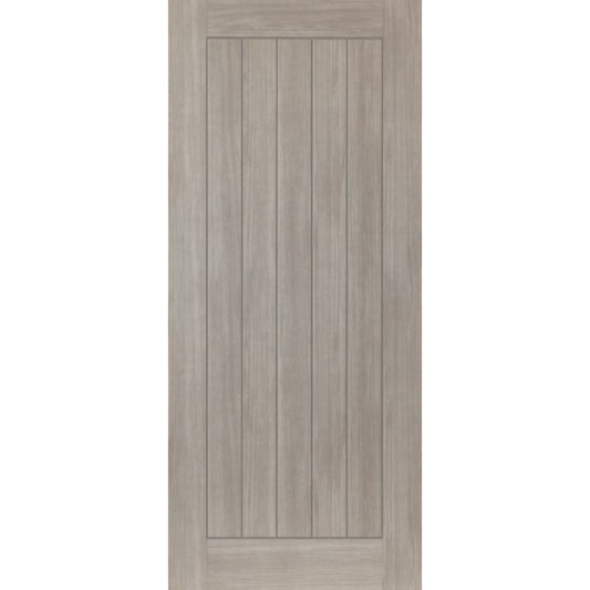 JB Kind Colorado Grey Wood Effect Laminate Cottage Internal Door-78in x 30in x 35mm (1981 x 762mm)
