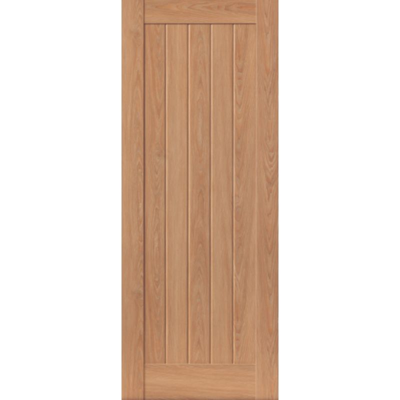JB Kind Hudson Oak Effect Laminate Cottage Internal Door-78in x 30in x 35mm (1981 x 762mm)