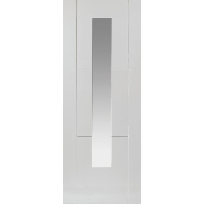 JB Kind Mistral White Primed Glazed Internal Door 2040 X 826 X 40mm