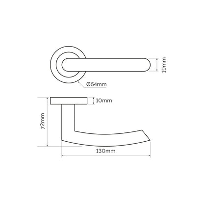 JB Kind Raven Polished Steel Latch Pack