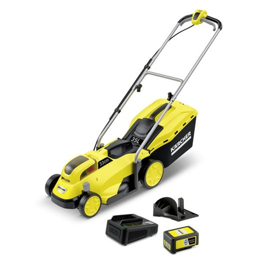 LMO 18-33 Lightweight Cordless Lawn Mower - Easy Manoeuvre