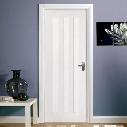 Image for LPD Idaho 3 Panel White Primed FD30 - 78In x 30In x 44mm (1981 x 762mm)