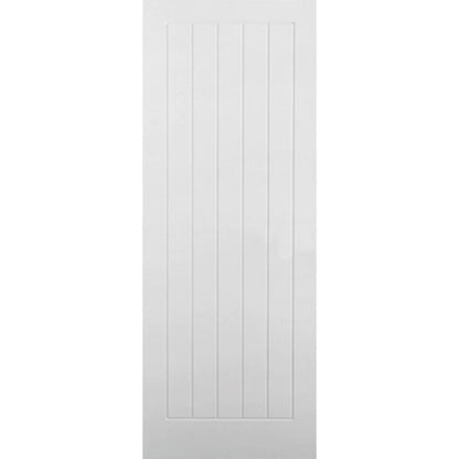 Image for LPD Textured Vertical 5 Panel Fire Door White - 78In x 30In x 35mm (1981 x 762mm)