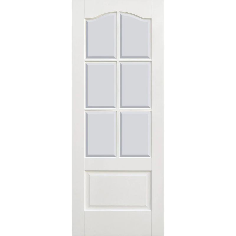 LPD Kent White Composite Glazed Internal Door 80in x 32in x 35mm (2032 x 813mm)