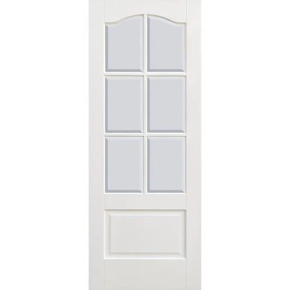 LPD Kent White Composite Glazed Internal Door 80in x 32in x 35mm (2032 x 813mm)