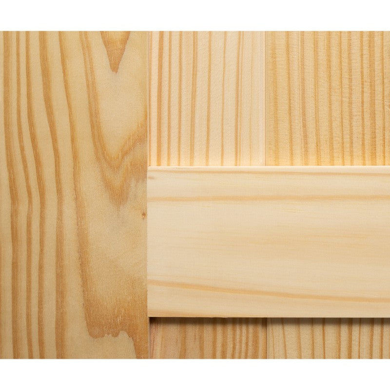 Knotty Pine Unfinished Internal Barn Door 42" 2134 x 1067mm