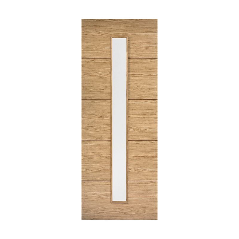 LPD Lille Oak Glazed Internal Door 78in x 27in x 35mm (1981 x 686mm)