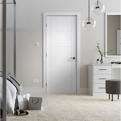 Image for LPD Vancouver White Primed FD30 Internal Fire Door