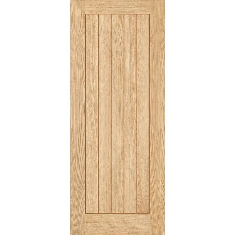 LPD Doors Belize Oak Pre-finished FD60 5 Panel Internal Fire Door - 1981 x 838 x 54mm (78" x 33")
