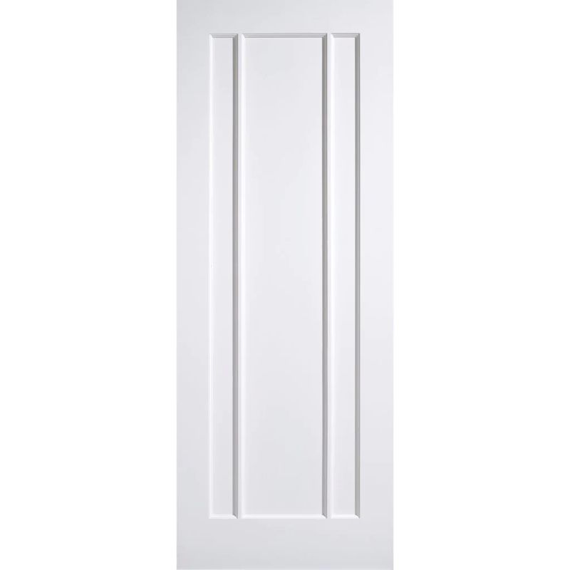 LPD Lincoln White Primed Composite 3 Panel Internal Door-80.3in x 28.6in x 40mm (2040 x 726mm)