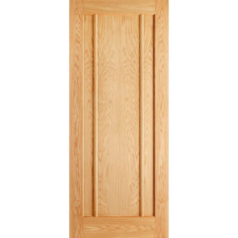 LPD Lincoln Oak 3 Panel Internal Door-2040 x 526 x 40mm (80.3 x 20.7in)