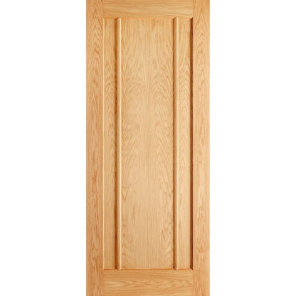 LPD Lincoln Oak 3 Panel Internal Door-78in x 28in x 35mm (1981 x 711mm)