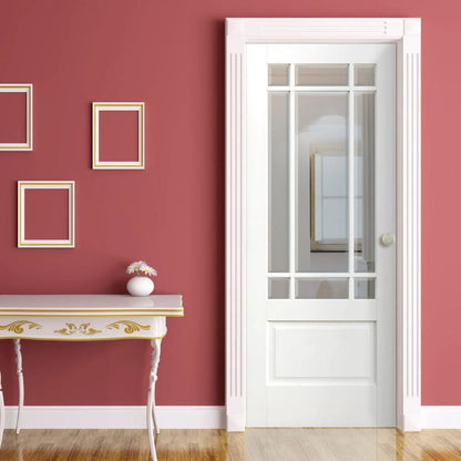 LPD Downham White Composite Internal Door-78in x 24in x 35mm (1981 x 610mm)