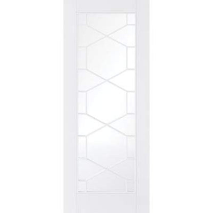 LPD Orly White Primed Glazed Light Panels Interior Door - 1981mm x 686mm