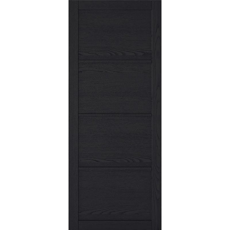 LPD Soho 4P Dark Charcoal Pre-Finished Internal Door - 78in x 33in x 35mm (1981 x 838mm)
