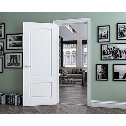 Deanta Madison Interior White Primed Door - 78in x 24in x 35mm (1981 x 610mm)