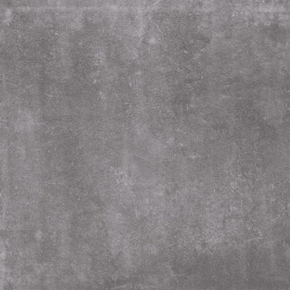 Grey matte porcelain paving tile, 800mm x 800mm, smooth finish, suitable for outdoor patios, by Spectrum.