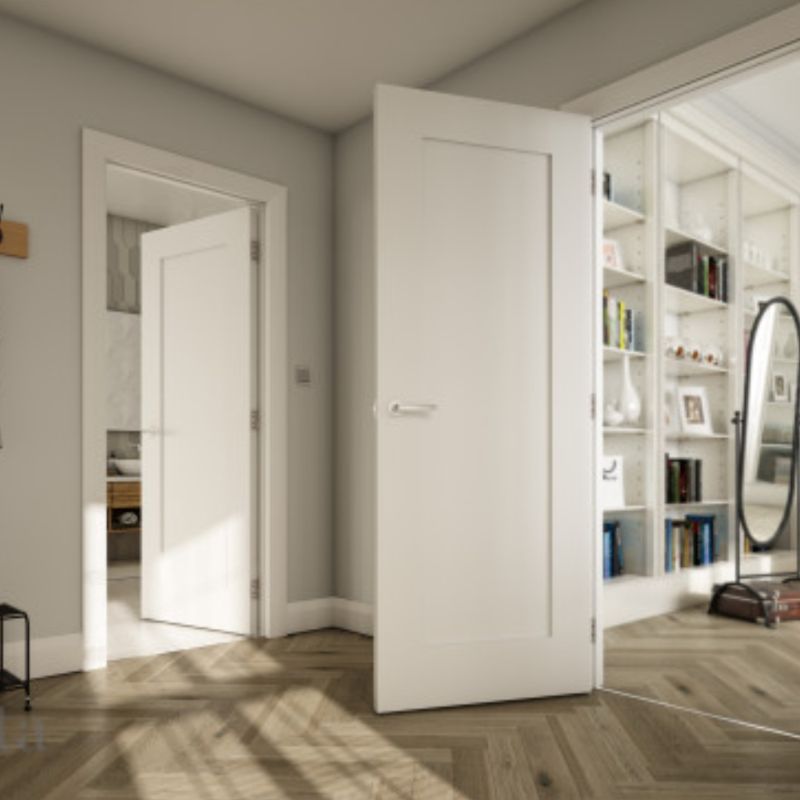 Deanta Denver Interior White Primed Door 2040 x 726 x 40mm