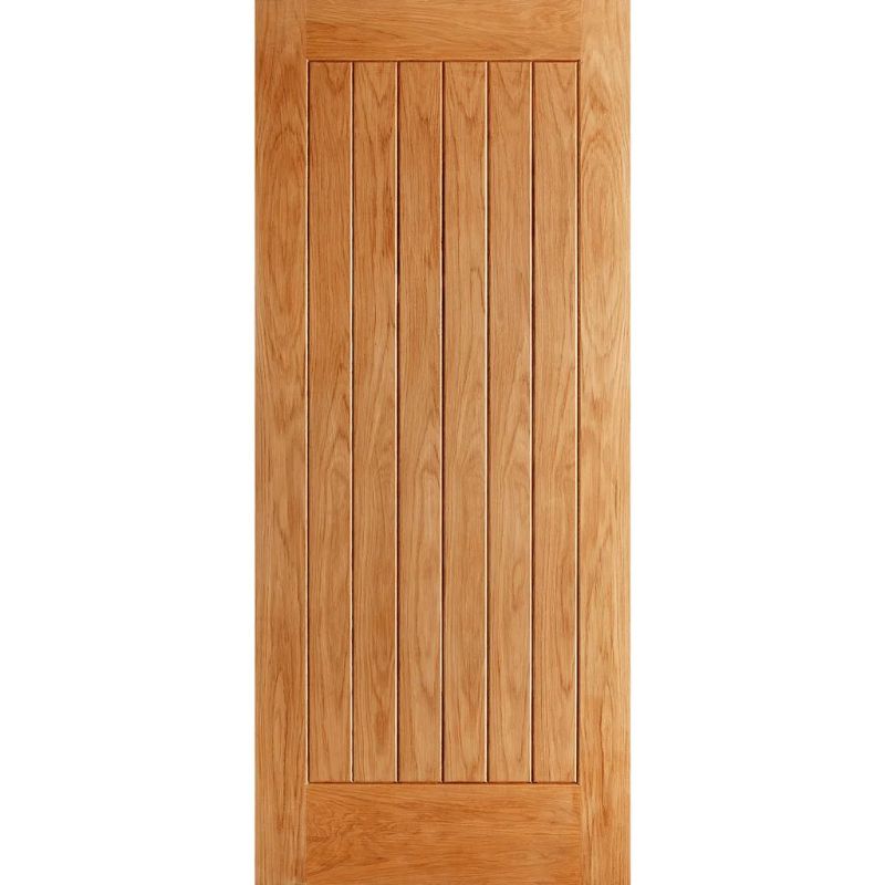 LPD Norfolk Oak Exterior Door 78in x 33in x 44mm (1981 x 838mm)