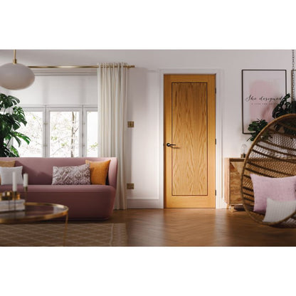 LPD Oak Inlay 1P Internal Door-78in x 27in x 35mm (1981 x 686mm)
