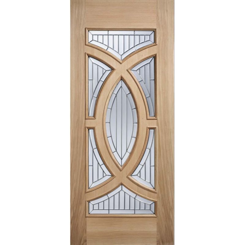 LPD Oak Majestic External Door-78in x 30in x 44mm (1981 x 762mm)